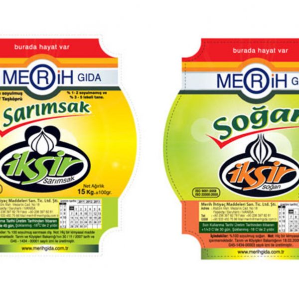 gıda etiketi